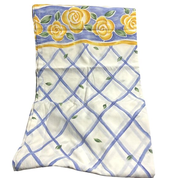 Wamsutta Fabric Shower Curtain Floral Multi-Color 69" x 69" - Picture 4 of 6